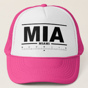 Miami International Airport MIA Truckerkappe