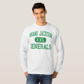 Miami Jackson - Generäle - hoch - Miami Florida T-Shirt (Vorne ganz)