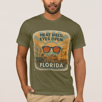 Miami Jersey T-Shirt Heat Held Eyes Open Bella+Lei