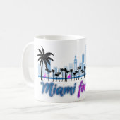 MIAMI KAFFEETASSE (Vorderseite Links)