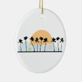 Miami Keramik Ornament (Rechts)