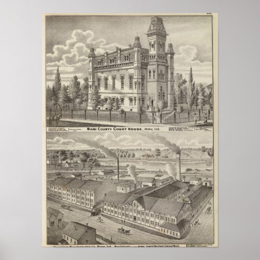 Miami Landkreis Court House Poster (Vorne)