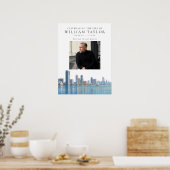 Miami Lebensfeier-Foto-Willkommensschild Poster (Küche)