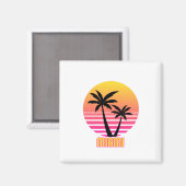 MIAMI MAGNET (Vorderseite/Rückseite)