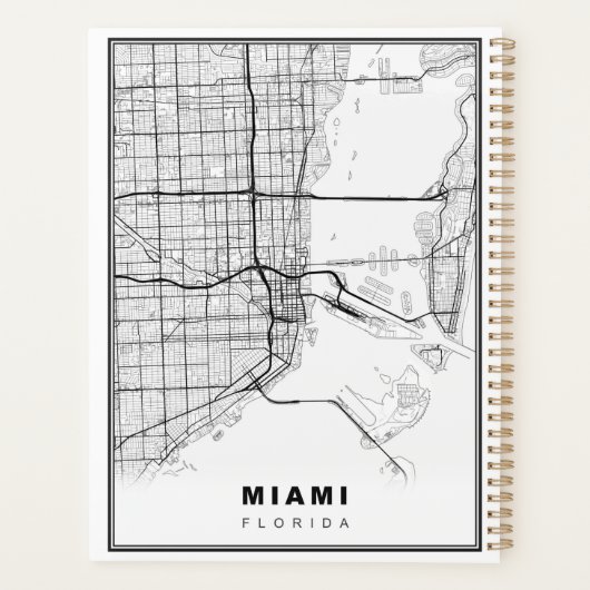 Miami Map Planer (Rückseite)
