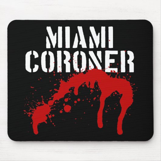 Miami-Metro Palladium-Untersuchungsrichter Mousepad (Vorne)