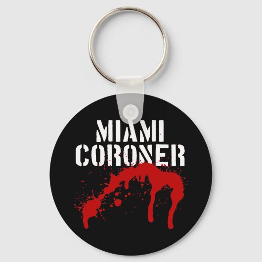 Miami Metro PD Coroner Schlüsselanhänger (Vorderseite)