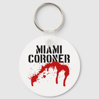 Miami Metro PD Coroner Schlüsselanhänger