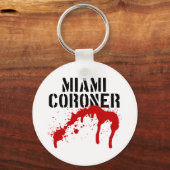 Miami Metro PD Coroner Schlüsselanhänger (Vorderseite)