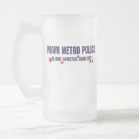 MIAMI-METRO-POLIZEI Bier-Tasse