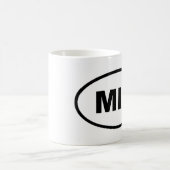 Miami MIA oval Kaffeetasse (Mittel)