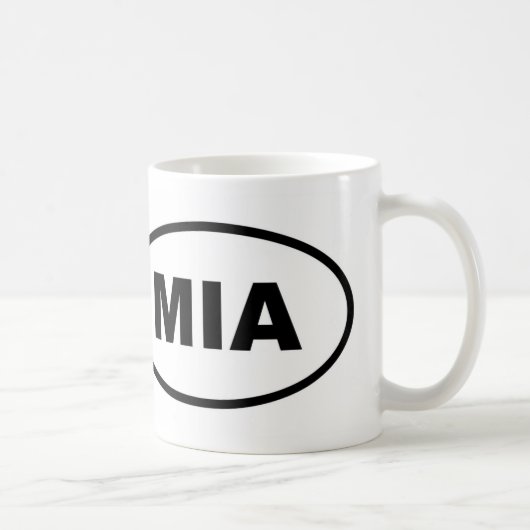 Miami MIA oval Kaffeetasse (Rechts)