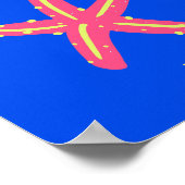 Miami, Miami Beach, Preppy Room, Blue Poster (Ecke)