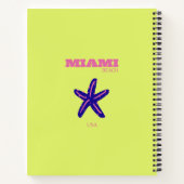 Miami, Miami Beach, Travel Art, Preppy Notizblock (Rückseite)