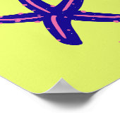 Miami, Miami Beach, Travel Art, Preppy Poster (Ecke)