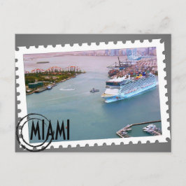 ~Miami~ MIAMI-POSTKARTE, FERTIGEN ES BESONDERS AN! Postkarte