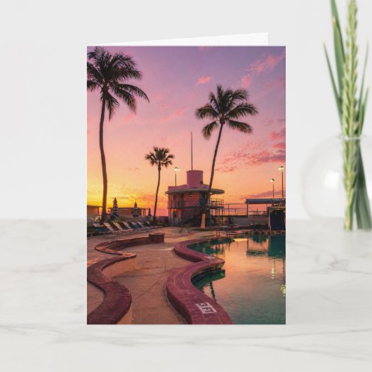 Miami Nächte Karte (Vorderseite)