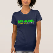 Miami-Nachtleben T-Shirt (Vorderseite)