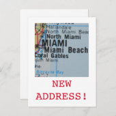 Miami New Address Ankündigung (Vorne/Hinten)