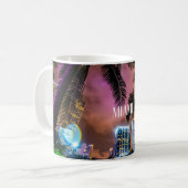 Miami Night Vibes Tasse (Vorderseite Links)