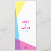 Miami Nights Menükarte (Rückseite)