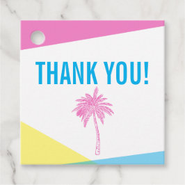 Miami Nights Vielen Dank Geschenkanhänger