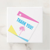 Miami Nights Vielen Dank Geschenkanhänger (Beispiel)