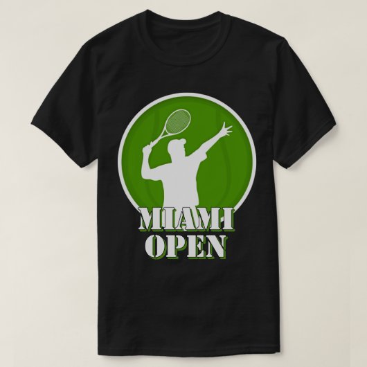 miami open T-Shirt (Design vorne)