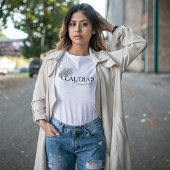 Miami Palm Individuelle Name Bride Junggeselinnen- T-Shirt