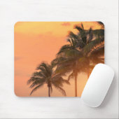 Miami-Palmen Mousepad (Mit Mouse)