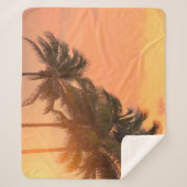 Miami-Palmen Sherpadecke (Vorderseite)