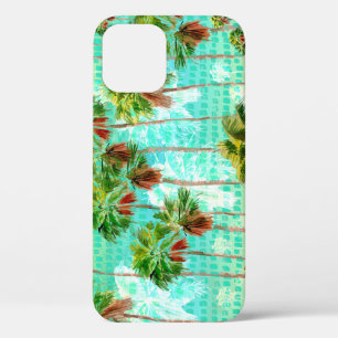 Miami Palms: Wasserfarbe tropisch nahtlos Case-Mate iPhone Hülle