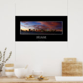 Miami Panorama Poster (Küche)