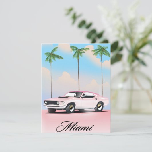 Miami Pink Sunset (Stehend Vorderseite)