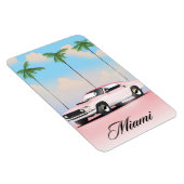 Miami Pink Sunset Magnet (Rechte Seite)
