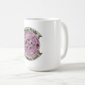Miami Pitch Pride, Champion City Pride Geschenk Kaffeetasse (VorderseiteRechts)