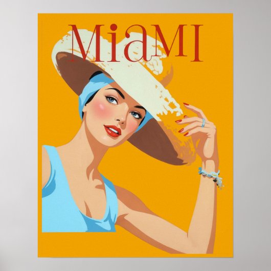 Miami Plakat (Vorne)