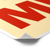 Miami-Plakat Poster (Ecke)