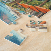 Miami Pool Vintage Puzzle (Seite)