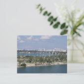 Miami Port Postkarte (Stehend Vorderseite)