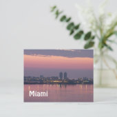 Miami Postcard Postkarte (Stehend Vorderseite)