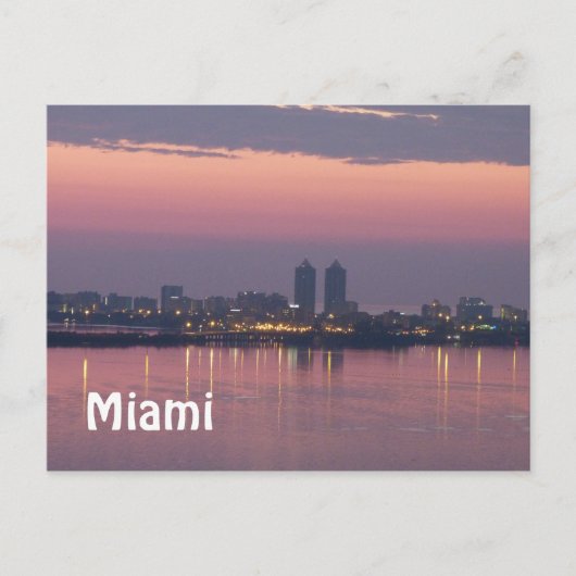 Miami Postcard Postkarte (Vorderseite)