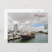 Miami Postcard Postkarte (Vorne/Hinten)