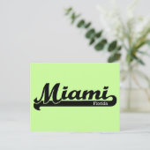 Miami Postcard Postkarte (Stehend Vorderseite)