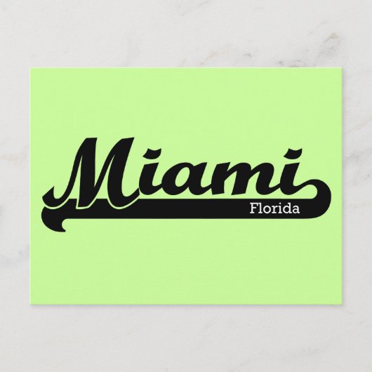 Miami Postcard Postkarte (Vorderseite)