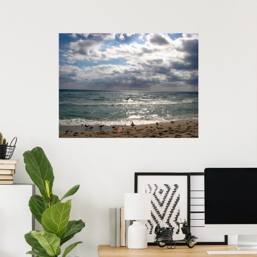 Miami Poster (Heimbüro)