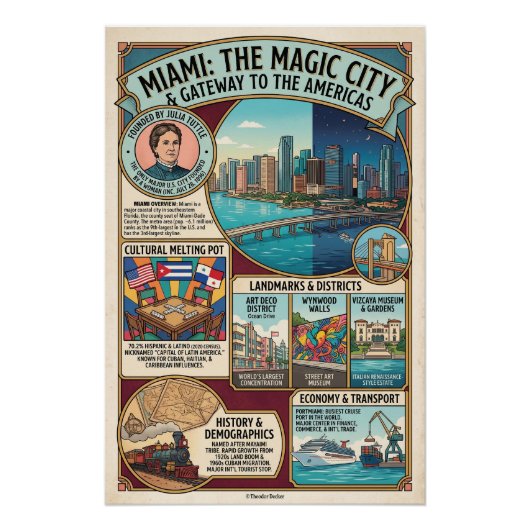 Miami Poster (Vorderseite)