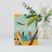 Miami Postkarte (Stehend Vorderseite)