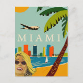 Miami Postkarte (Vorderseite)