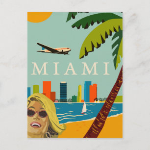Miami Postkarte